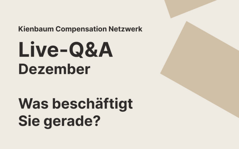 Teaser für das Live-Q&A im Dezember
